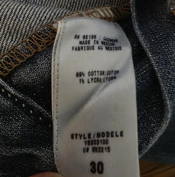 Vintage Guess Daredevil Bootcut Jeans Womens 30 Distressed Blue Denim E79 - Picture 10 of 15